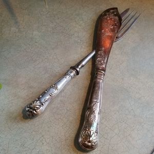 WONDERFUL LATE 1800s SERVING PIECES